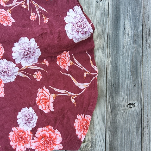 PacSun Los Angeles maroon & orange shirt size medium - Picture 5 of 5